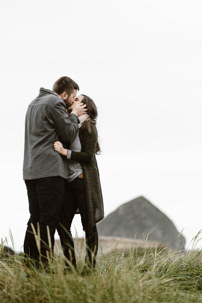 engagement photos on the coast