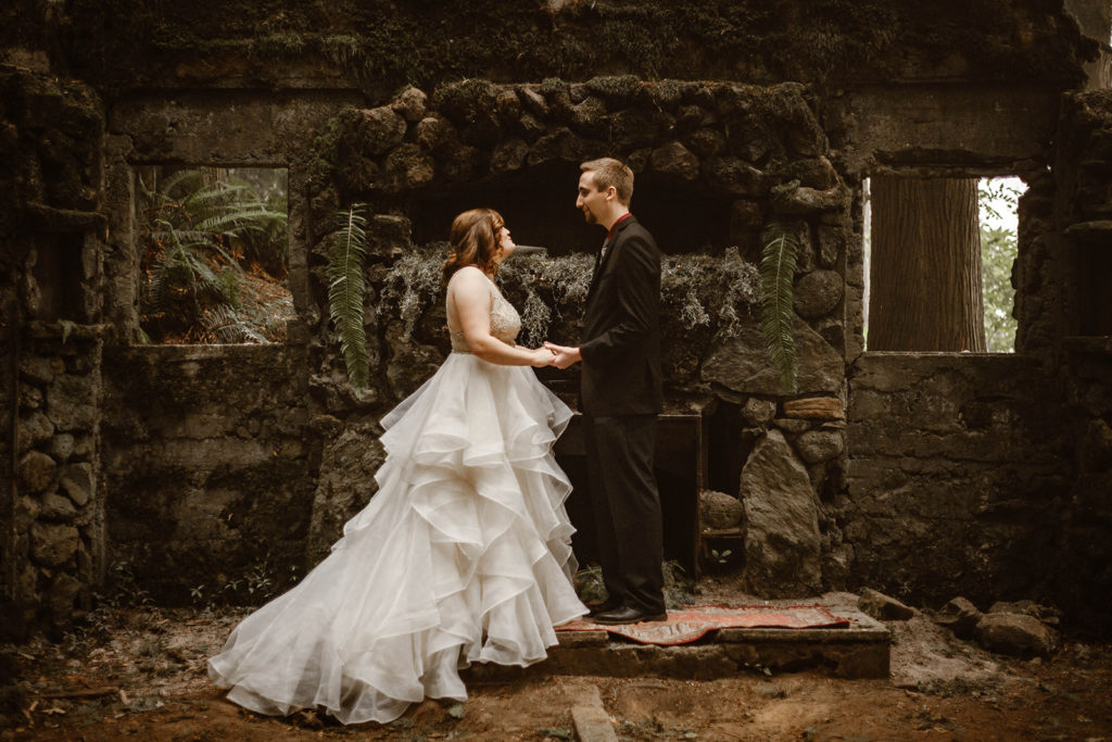 forest elopement inspiration