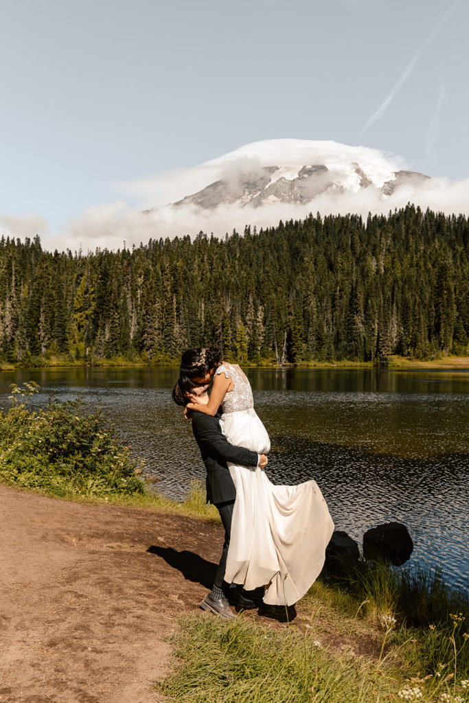 reflection lake mt rainier